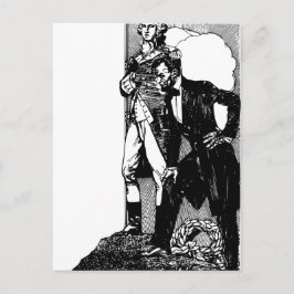 washington lincoln briefkaart