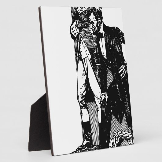 washington lincoln fotoplaat (Zijkant)