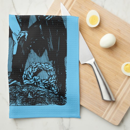 washington lincoln theedoek (Quarter Fold)