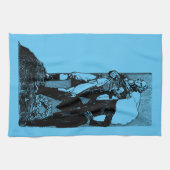 washington lincoln theedoek (Horizontaal)