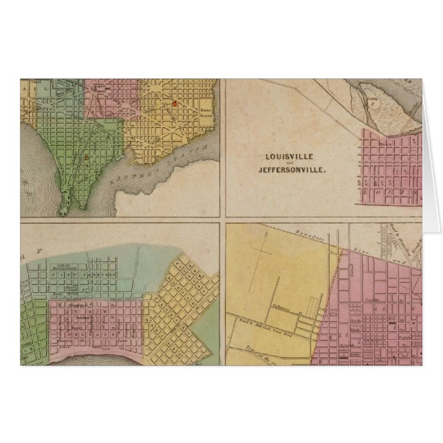 Washington Louisville en Jeffersonville (Voorkant Horizontaal)