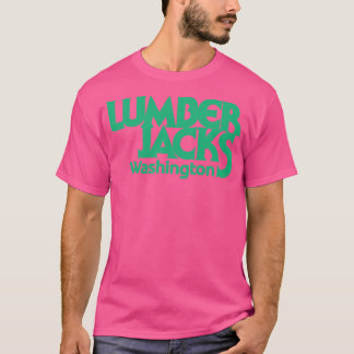 Washington Lumberjacks WBA Basketbal 1978 T-shirt