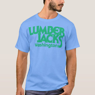 Washington Lumberjacks WBA Basketbal 1978 T-shirt