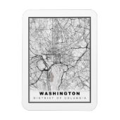 Washington Map Magneet (Verticaal)