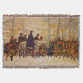 Washington March Valley Forge William Trego 1883 Deken (Voorkant)