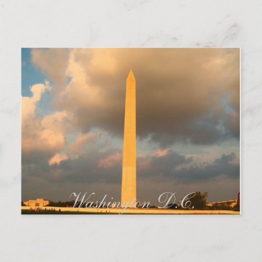 Washington Memorial Briefkaart (Voorkant)