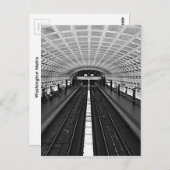 Washington Metro Briefkaart (Voorkant / Achterkant)