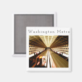 Washington Metro Magneet (Voorkant / Achterkant)