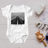 Washington Metro Station kijkt naar de rails Romper