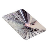 Washington Metro Subway Waterverf Schilderij Magneet (Rechterzijde)