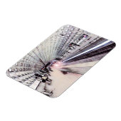 Washington Metro Subway Waterverf Schilderij Magneet (Linkerzijde)