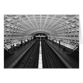 Washington Metropolitan Area Transit in DC Kaart (Voorkant Horizontaal)