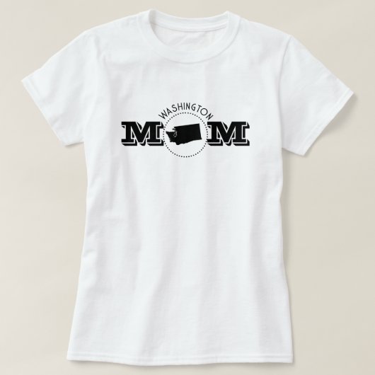 Washington Moeder  T-shirt (Design voorkant)