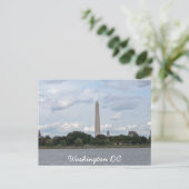 Washington Monument 002 Briefkaart (Staand voorkant)