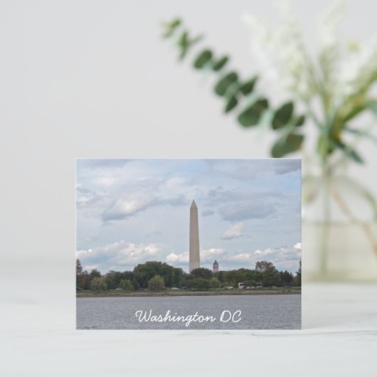 Washington Monument 002 Briefkaart (Staand voorkant)