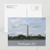 Washington Monument 002 Briefkaart (Voorkant / Achterkant)
