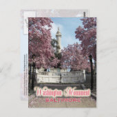Washington Monument, Baltimore, Maryland Briefkaart (Voorkant / Achterkant)