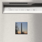 Washington Monument bij zonsondergang in DC Magneet (Insitu (Vaatwasser))