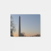 Washington Monument bij zonsondergang in DC Post-it® Notes (Voorkant)