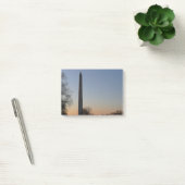 Washington Monument bij zonsondergang in DC Post-it® Notes (Kantoor)
