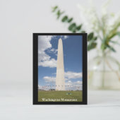 Washington Monument Briefkaart (Staand voorkant)
