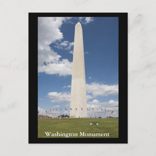 Washington Monument Briefkaart (Voorkant)