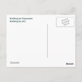 Washington Monument Briefkaart (Achterkant)