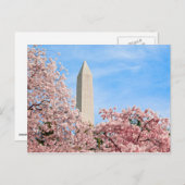 Washington Monument Briefkaart (Voorkant / Achterkant)