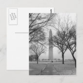 Washington Monument Briefkaart (Voorkant / Achterkant)