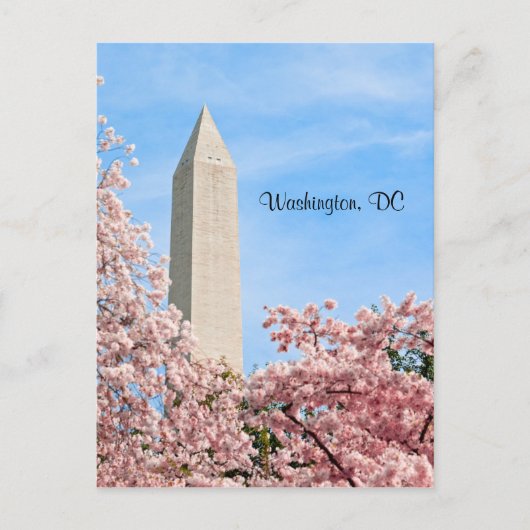 Washington Monument Briefkaart (Voorkant)