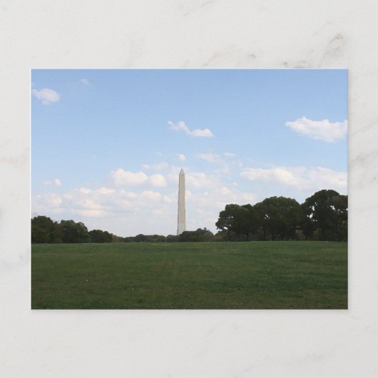 Washington Monument Briefkaart (Voorkant)