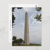 Washington Monument Briefkaart (Voorkant / Achterkant)