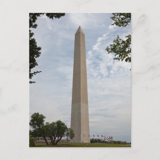 Washington Monument Briefkaart (Voorkant)
