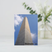 Washington Monument Briefkaart DC Fieldtrip Souven (Staand voorkant)