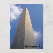 Washington Monument Briefkaart DC Fieldtrip Souven (Voorkant)