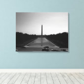 Washington Monument Canvas Afdruk (Insitu (Houten vloer))