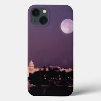 Washington Monument, Capitol en Jefferson iPhone 13 Hoesje