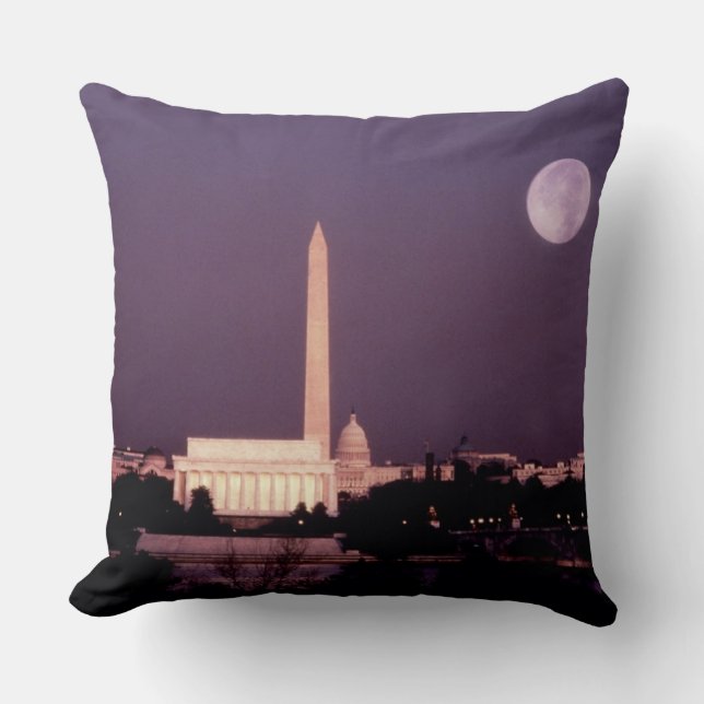 Washington Monument, Capitol en Jefferson Kussen (Voorkant)