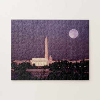 Washington Monument, Capitol en Jefferson Legpuzzel