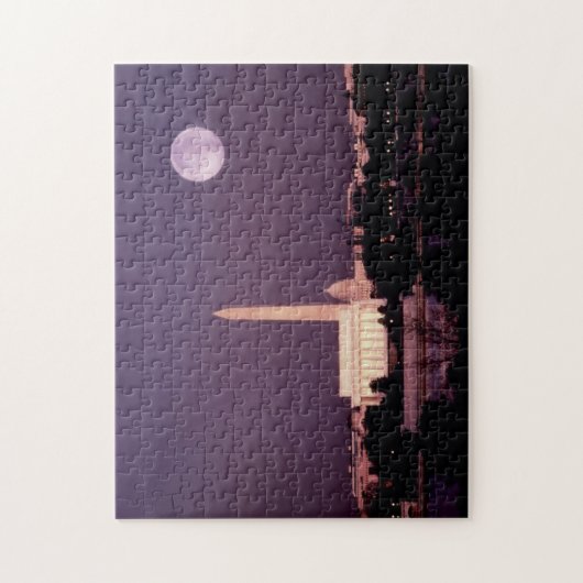 Washington Monument, Capitol en Jefferson Legpuzzel (Verticaal)