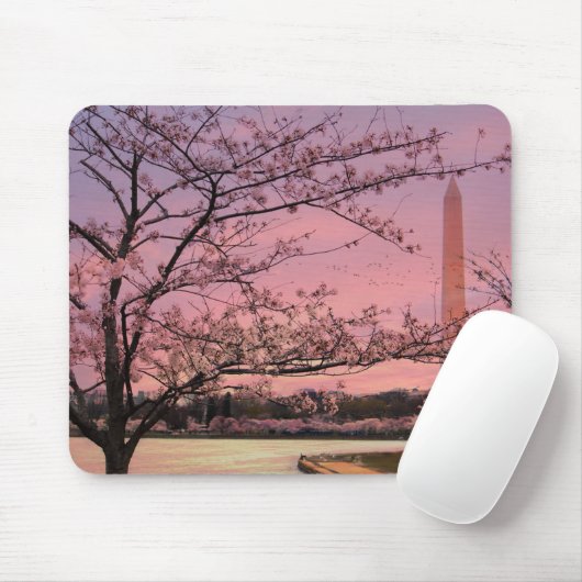 Washington Monument Cherry Blossom Festival Muismat (Met muis)
