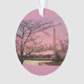 Washington Monument Cherry Blossom Festival Ornament (voorkant)