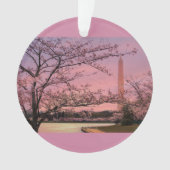 Washington Monument Cherry Blossom Festival Ornament (voorkant)