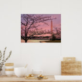 Washington Monument Cherry Blossom Festival Poster (Keuken)