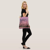 Washington Monument Cherry Blossom Festival Tote Bag (Op model)