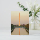 Washington Monument DC Briefkaart (Staand voorkant)