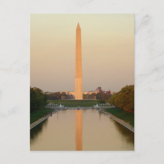 Washington Monument DC Briefkaart (Voorkant)