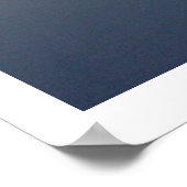 Washington Monument en Reflection op Sunset Poster (Hoek)