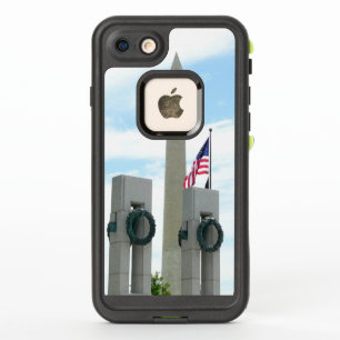 Washington Monument en WWII-herdenkingsmonument in