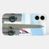 Washington Monument en WWII-herdenkingsmonument in Case-Mate iPhone Case (Achterkant (horizontaal))